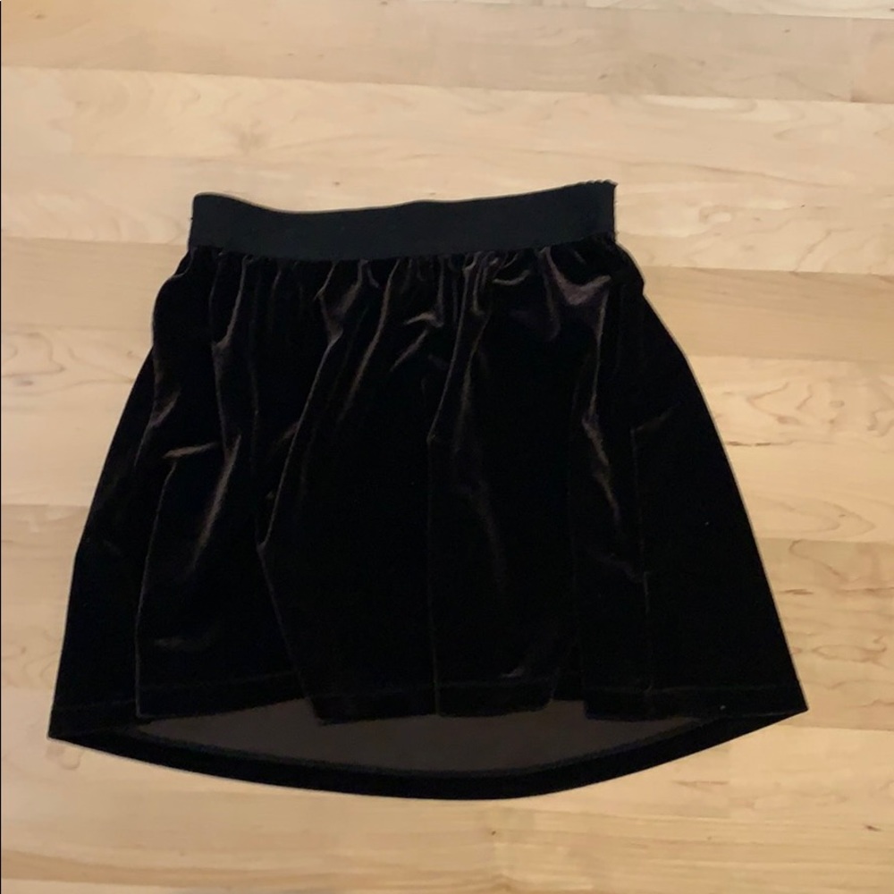 Gap velvet skirt